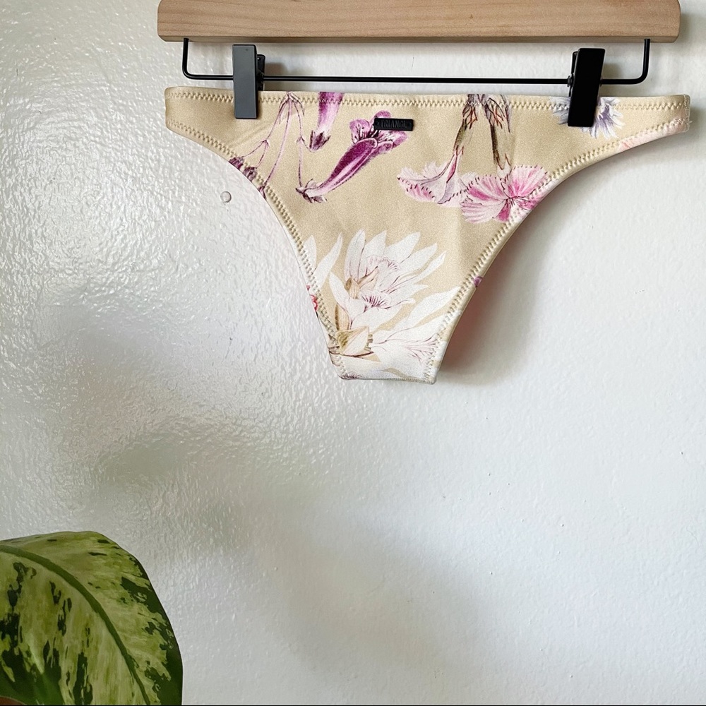 Triangl | Delilah Floral Neoprene Bikini Bottoms